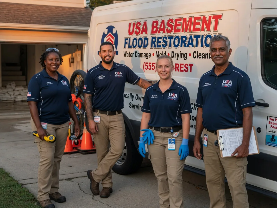 Basement Flood Cleanup company in Grant, OK